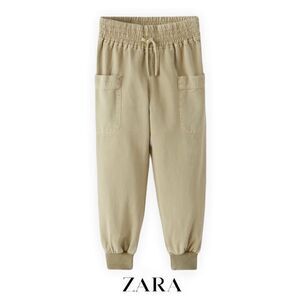 ZARA Kids | Stone | JOGGER PANTS WITH POCKETS